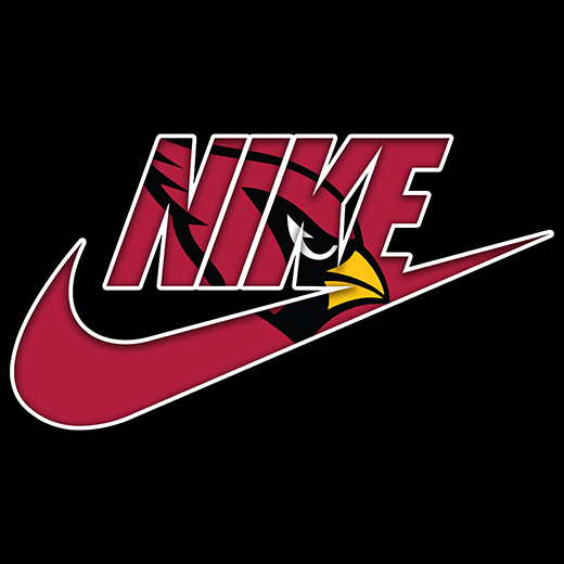 Arizona Cardinals Nike logo iron on paper